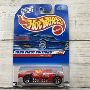 1998 Hot Wheels First Editions Lakester #647-Red Paint